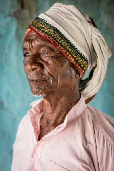 Dukku Chamaru Tofa, Gond Adivasi Elder from Mendha (Lekha) in gadchiroli, Maharashtra, one of the first villages to get community forest rights in India.