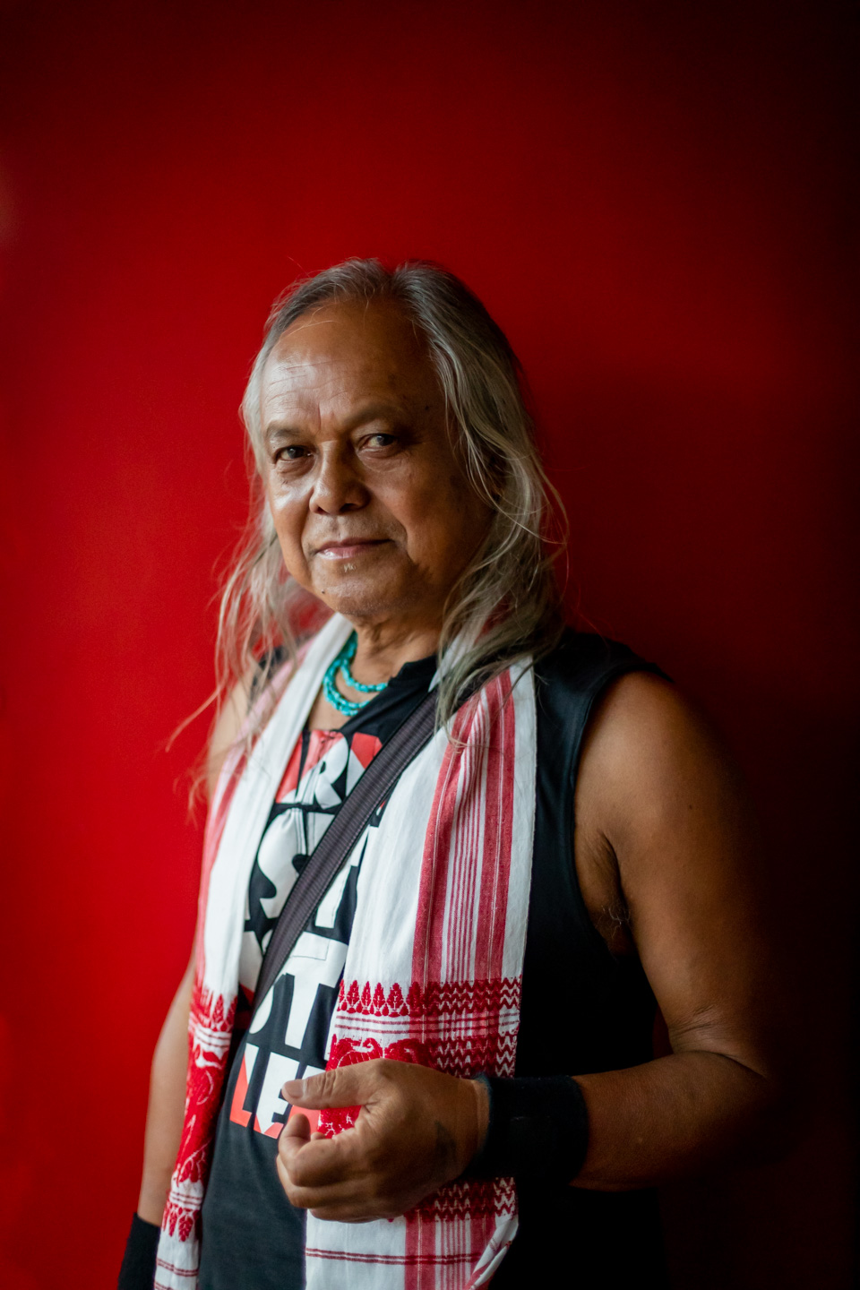 Lou Majaw, Musician, photographed in Shillong, Meghalaya, India.
